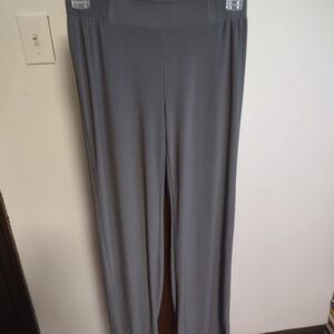 IMAN Charcoal Wide Leg Women's Pants